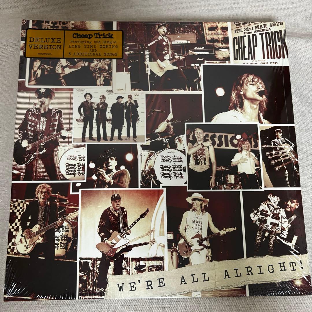 洋楽 CHEAP TRICK We're All Alright! Deluxe LP