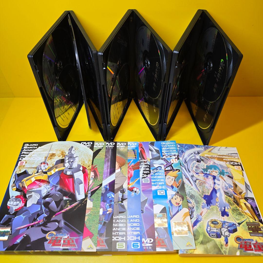 新品ケース交換済み　新品ケース交換済み　GEAR戦士電童　全13巻セットDVD