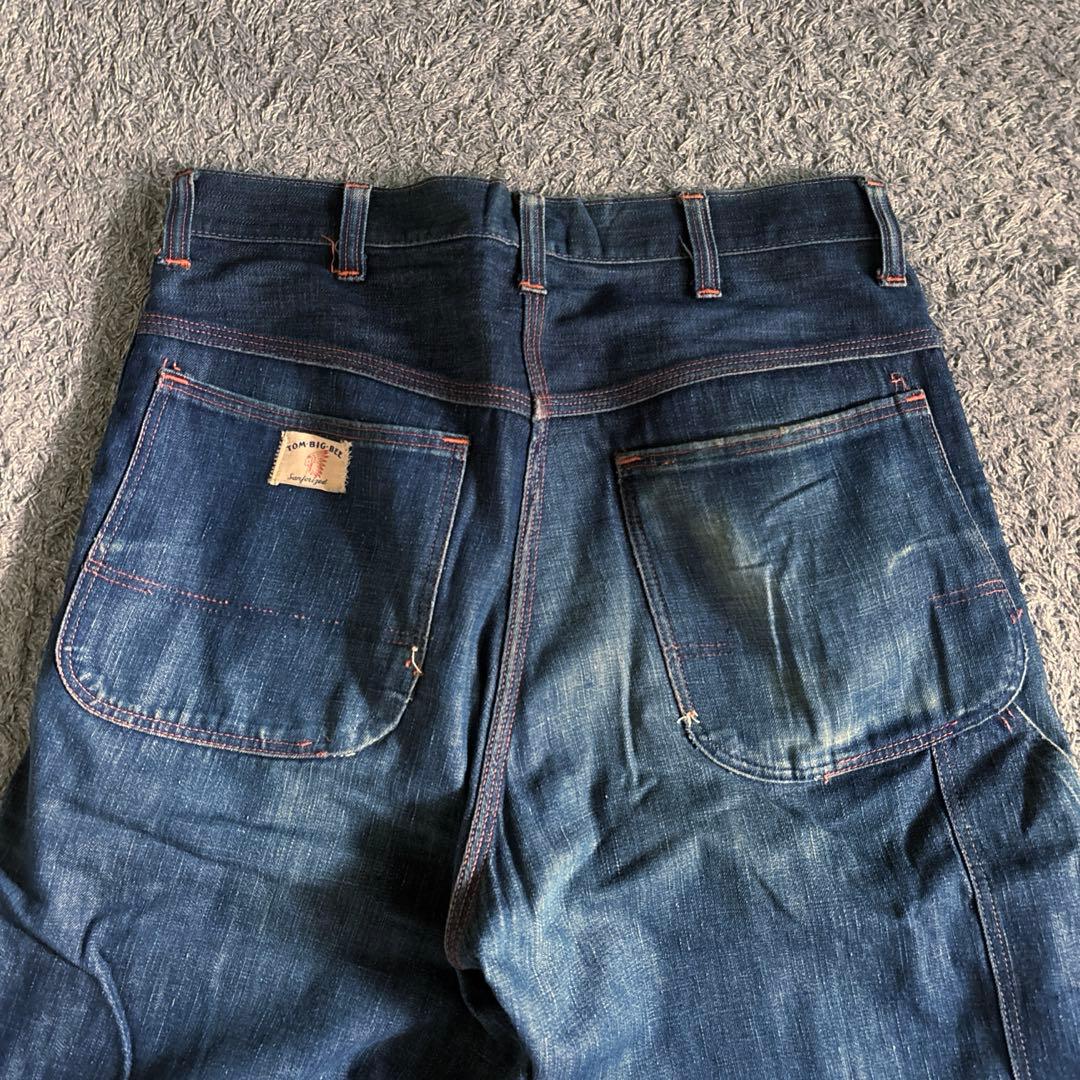 50s 60s TOM BIG BEE デニム　ペインターパンツ　Vintage