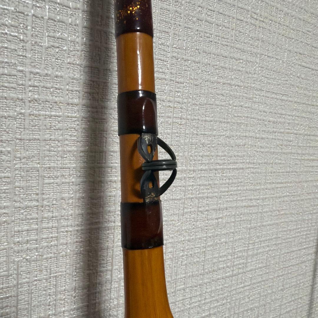 和竿　三本継ぎ　穂先グラス製