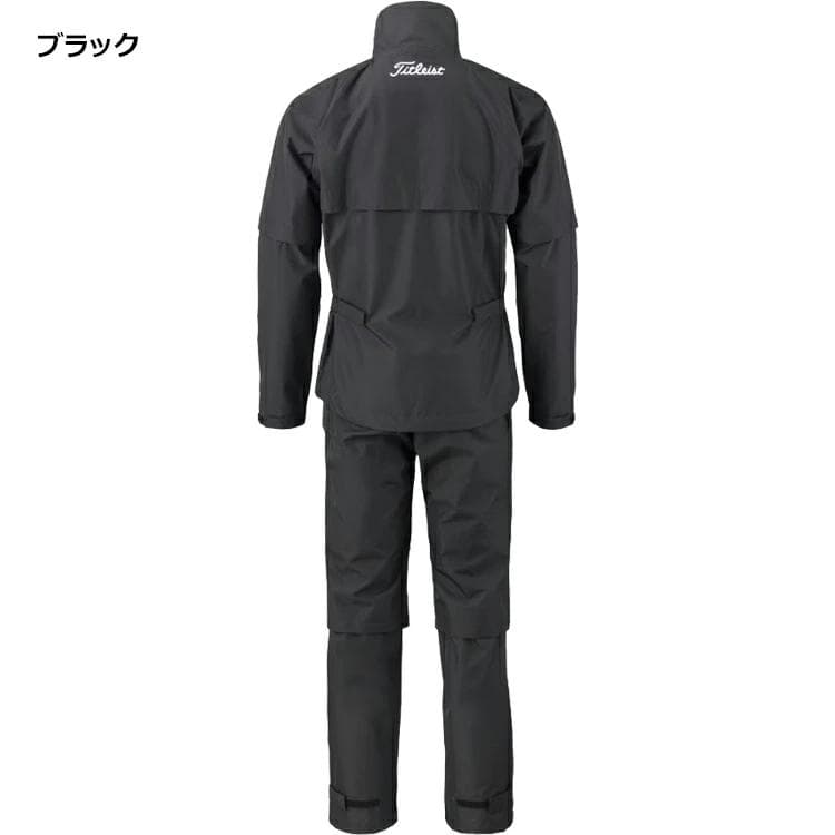 新品 タイトリスト Titleist レインウェア 上下セット XLサイズ BK