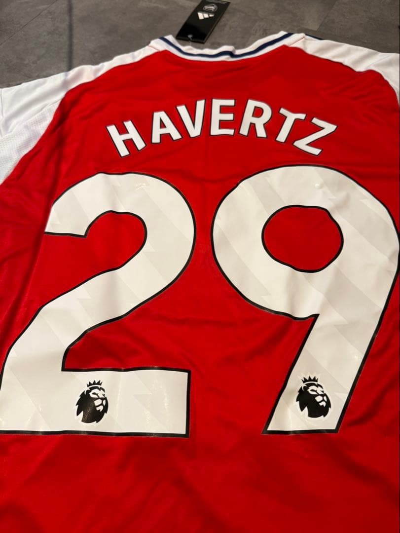 【新品】アーセナル HAVERTZ 29 サッカー　ユニフォーム　サイズUS L