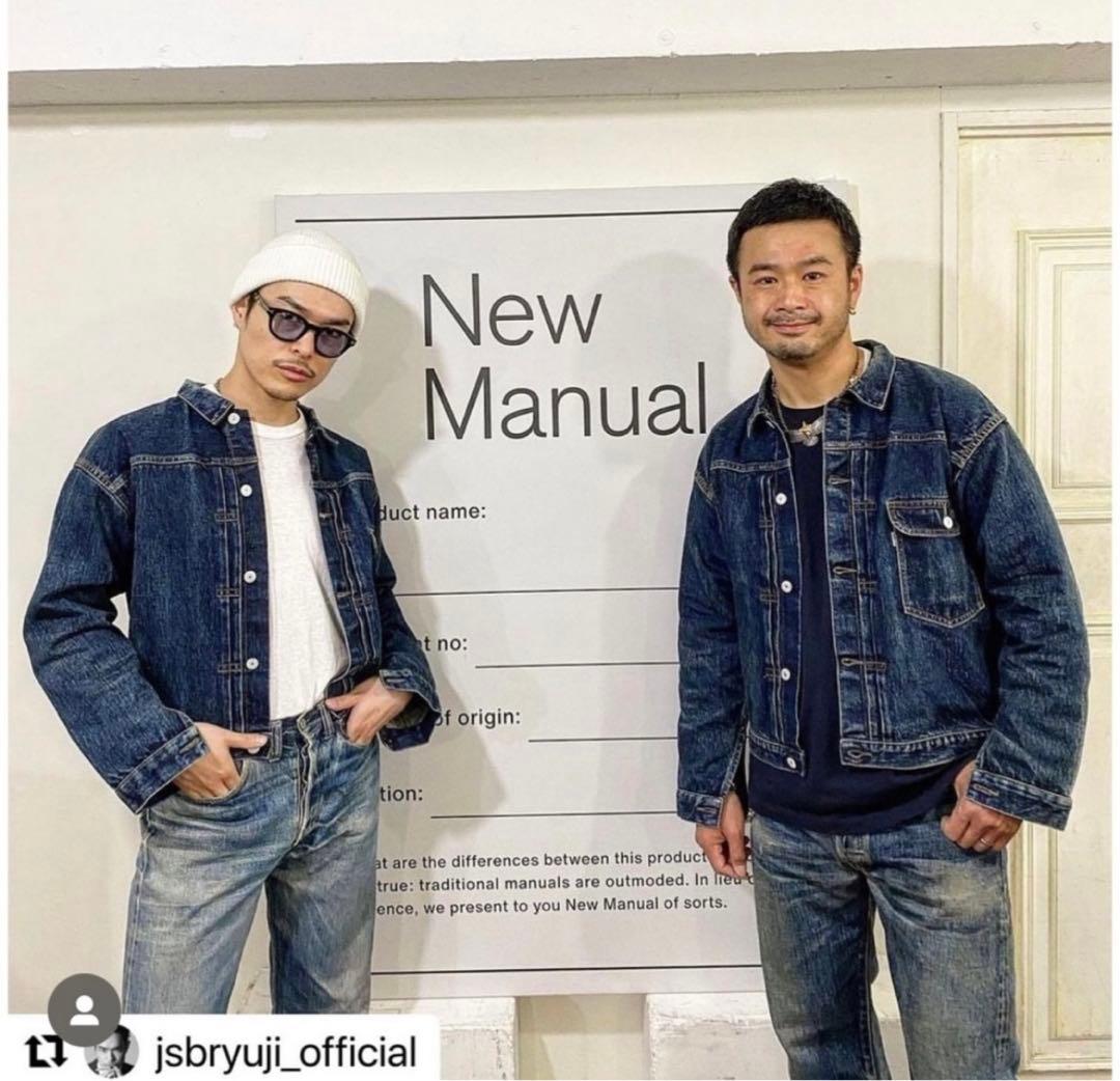 New Manual #001 T-BACK デニムジャケット
