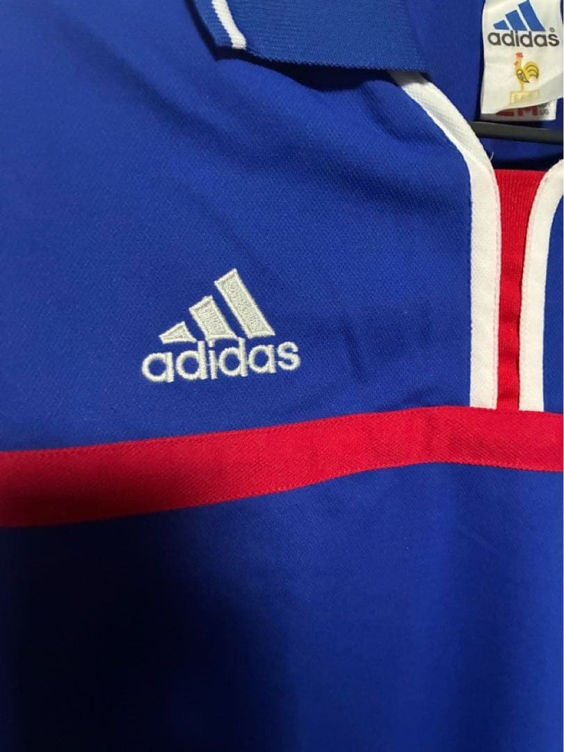 フランス代表 ユニフォーム ジダン 2000年 EURO 決勝パッチ BOX付き