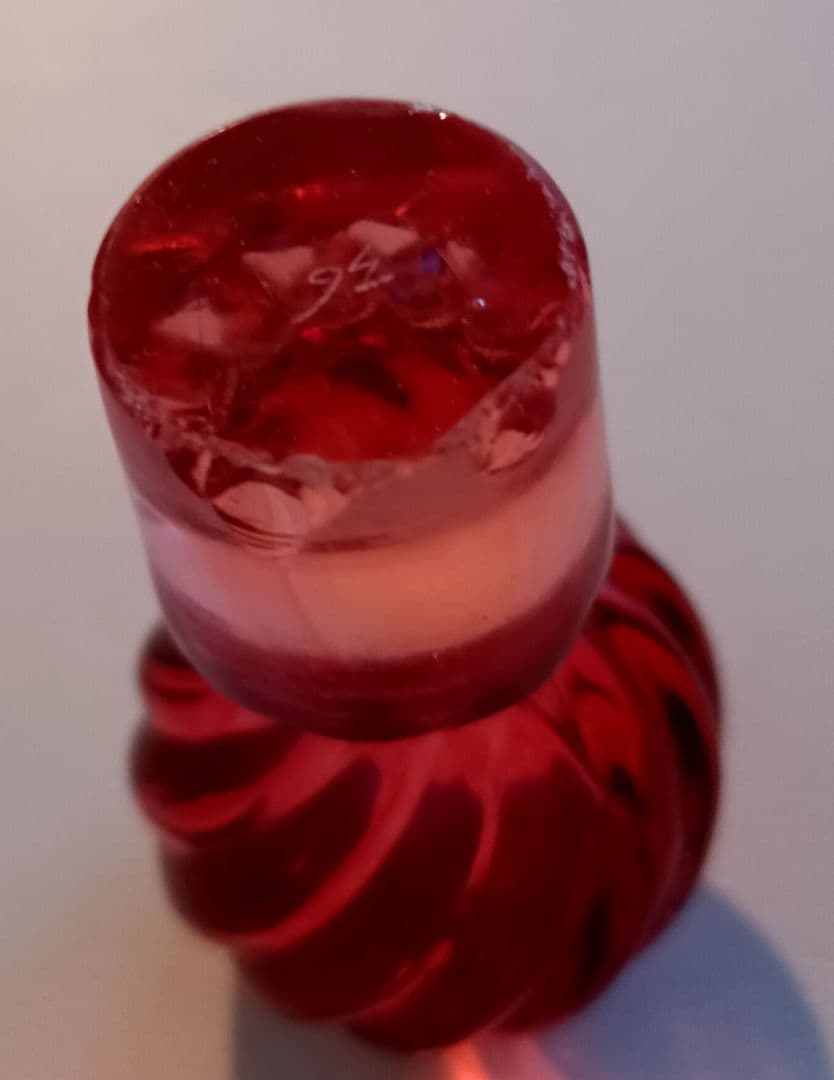 【オールドバカラ】BACCARAT　バンブー　　レッド　パヒュームボトル