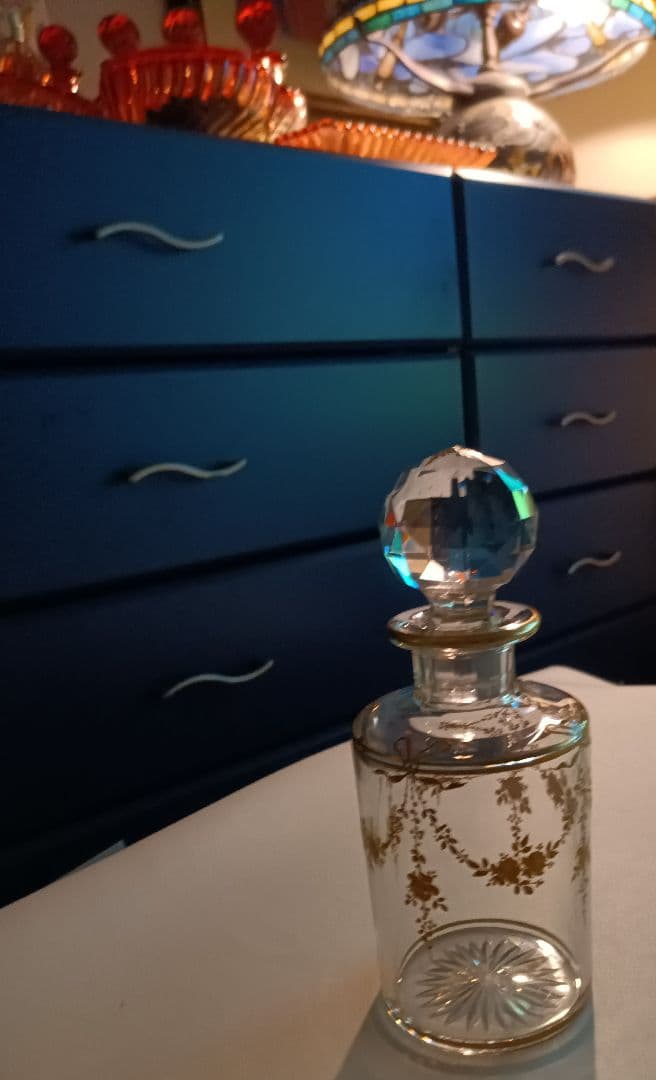 【オールドバカラ】BACCARAT　バンブー　　レッド　パヒュームボトル