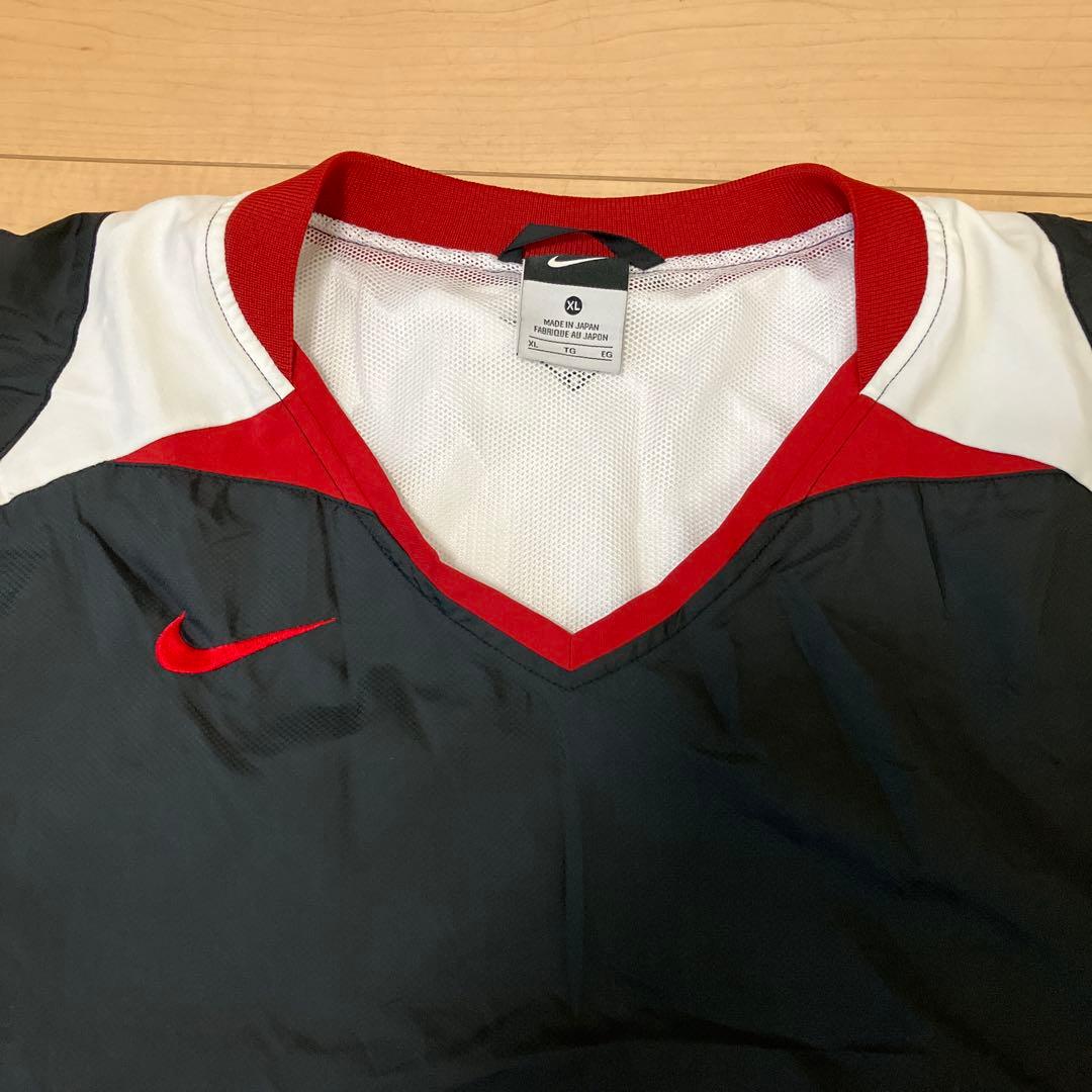 【レア】Nike 野球 メッシュ 半袖 Vネック XL