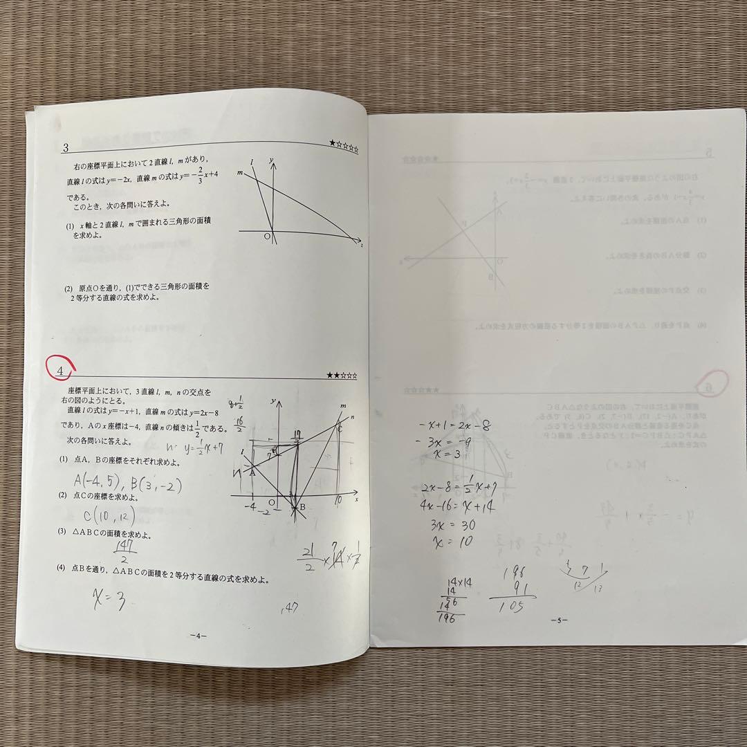 MAIN SAPIX 他 中学2年 数学