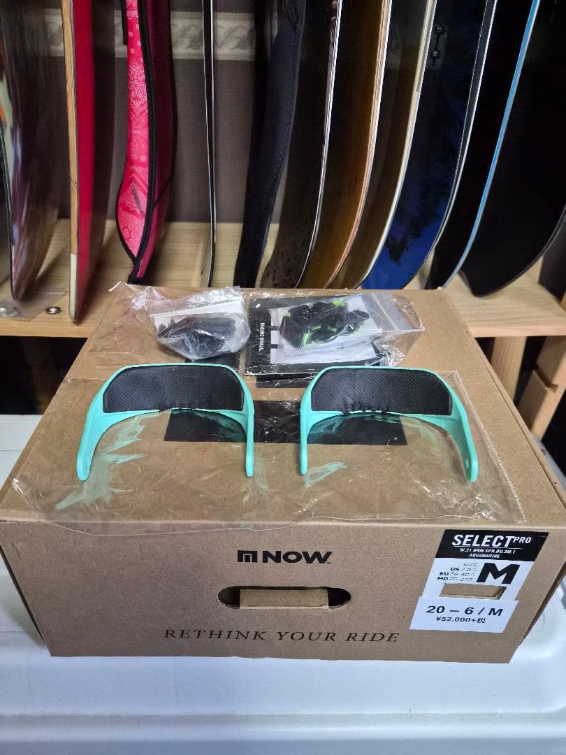 NOW BINDING CO. SELECT PRO ビンディング M ミント