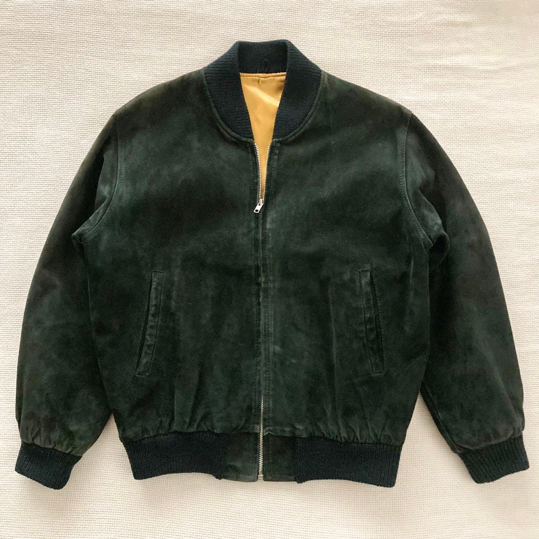60s 70s レザー ジャケット ビンテージ ヴィンテージ スエード 本革