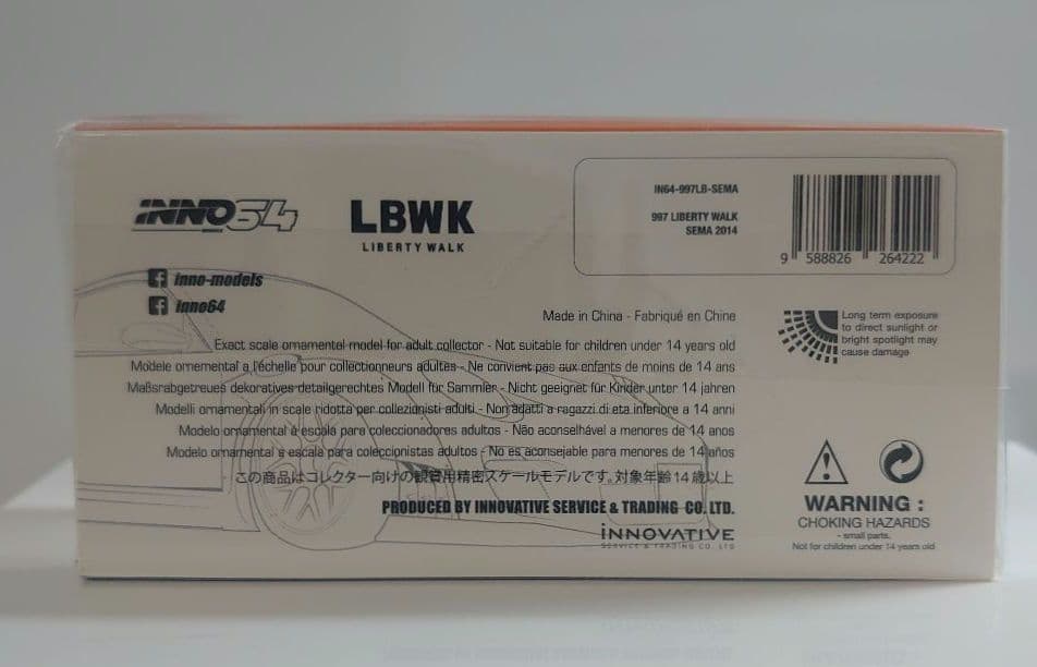 イノモデル1/64 997 Liberty Walk SEMA 2014