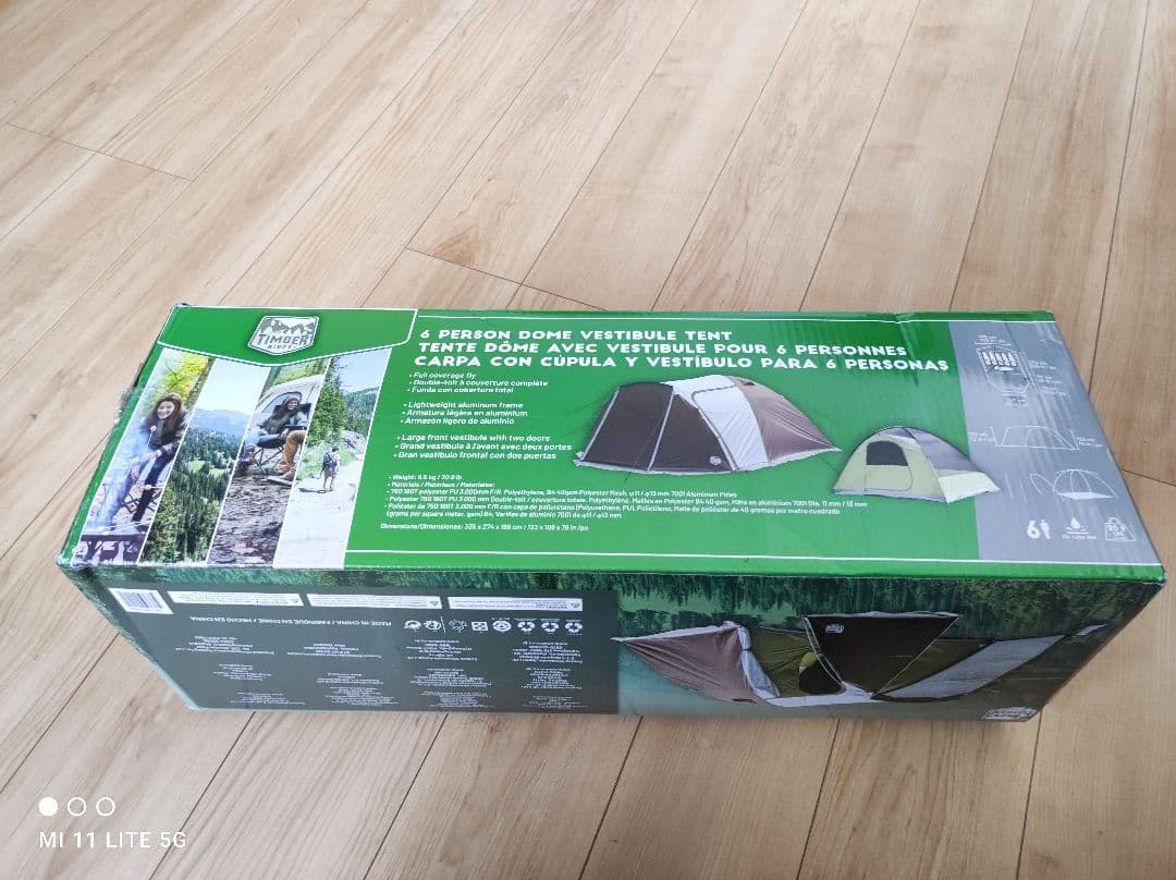 Costco　コストコ　ティンバーリッジ　６人用　 ドーム型 テント