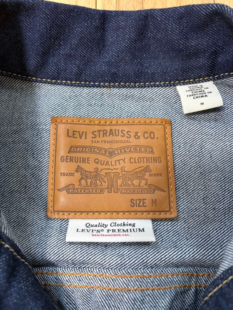 Levi’s(R) 別注 TYPE１ リジッド トラッカージャケット