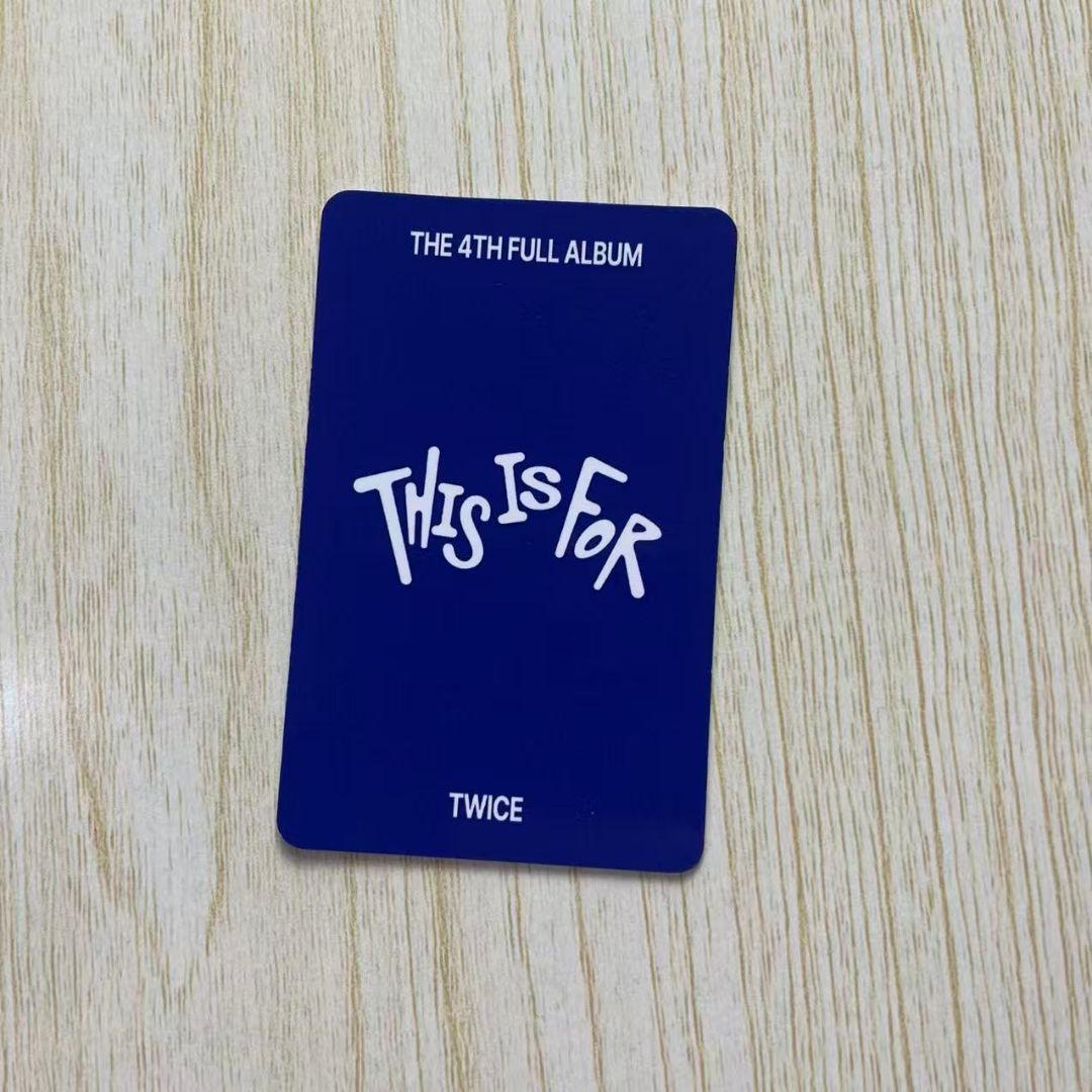 トゥワイス TWICE THIS IS FOR サノク サナ トレカ