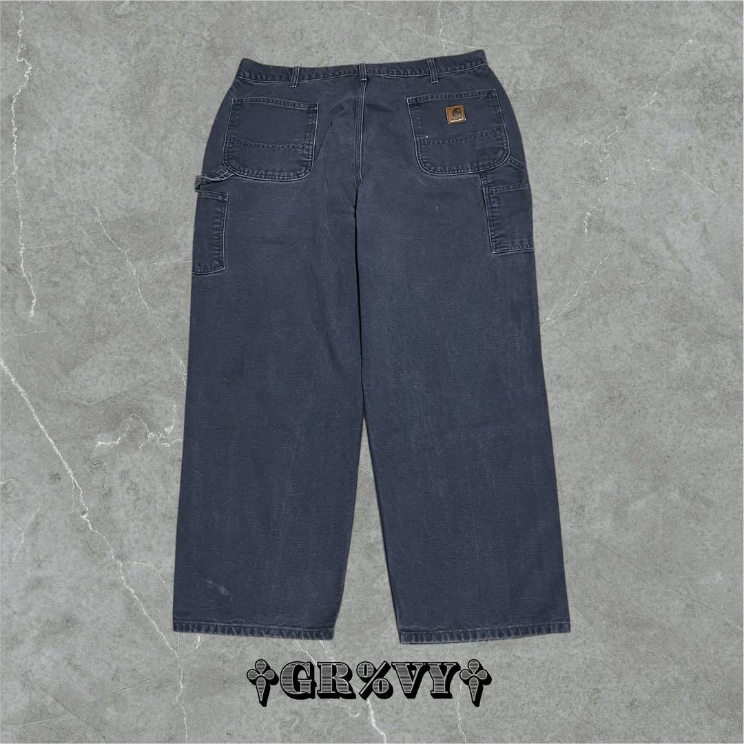 さ*う様 古着 00sカーハート Carhartt ダック ペインターパンツ チ