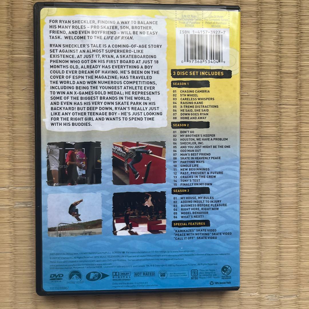 ライアンシェクラー スケーターDVD スケボー　米版