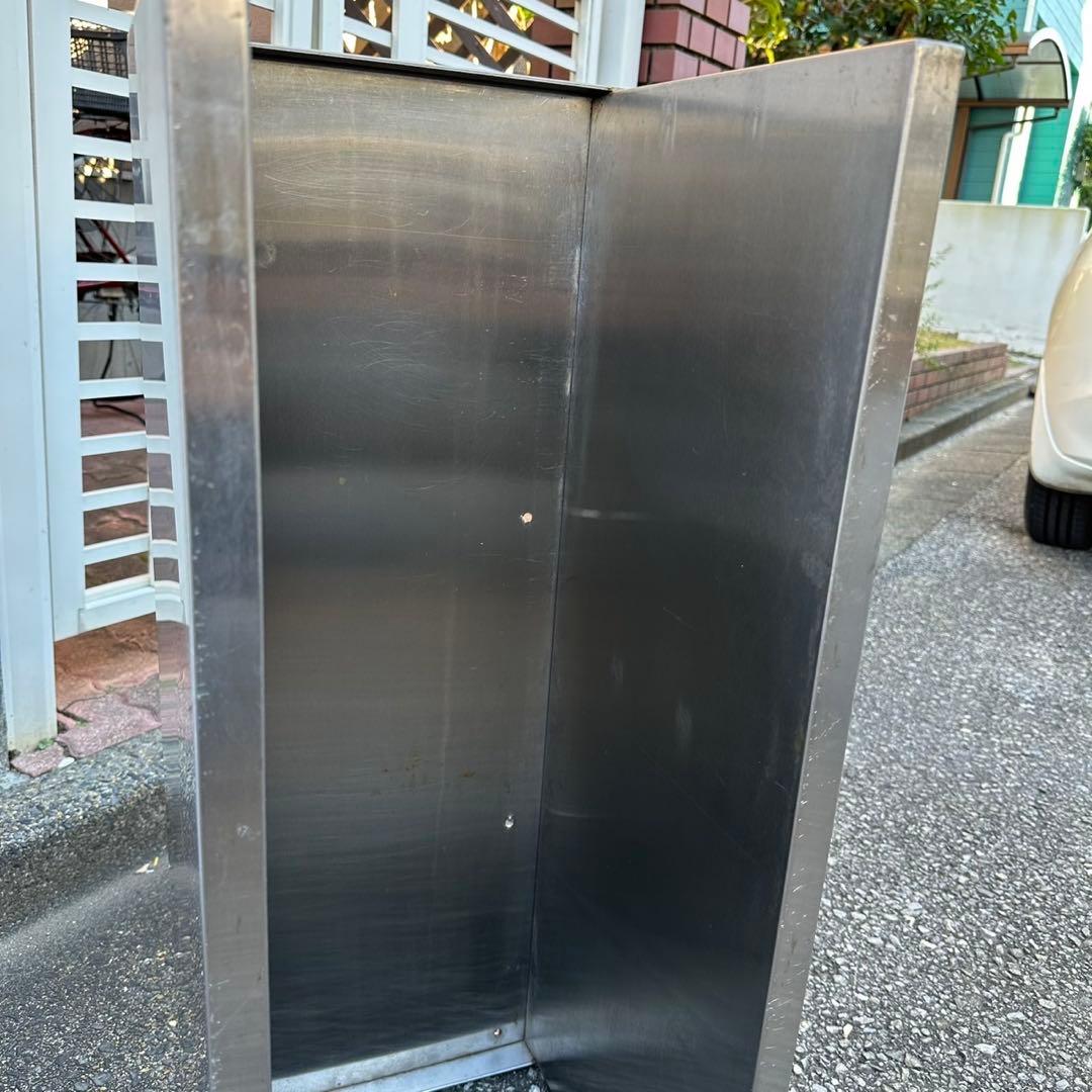 美品　鉄製作業台　飲食店厨房作業台