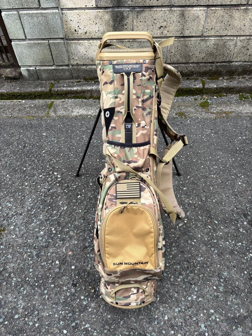 SUN MOUNTAIN 3.5LS スタンド キャディバッグ 9型 カモフラ