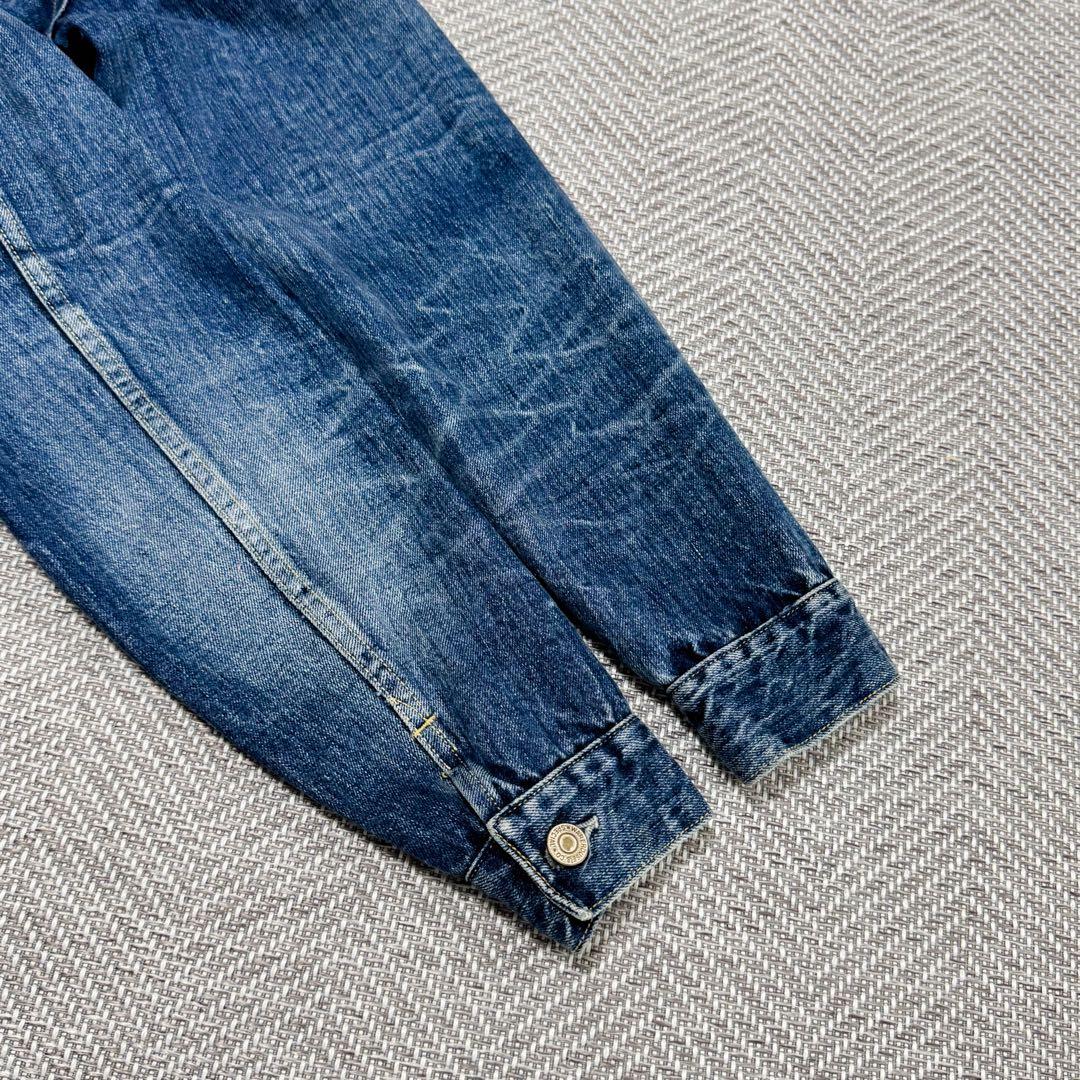 美品 ウェアハウス デニムジャケット セカンドタイプ ユーズドウォッシュ