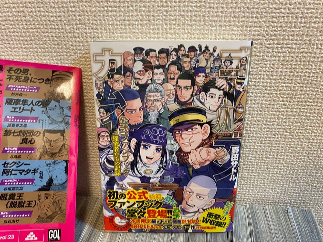 ゴールデンカムイ　全巻＋キャラブック　おまけつき