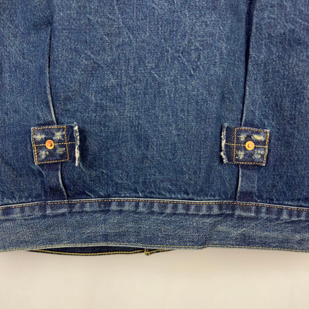 タグ付き LEVIS × EDIFICE 30周年 別注 1st Gジャン S