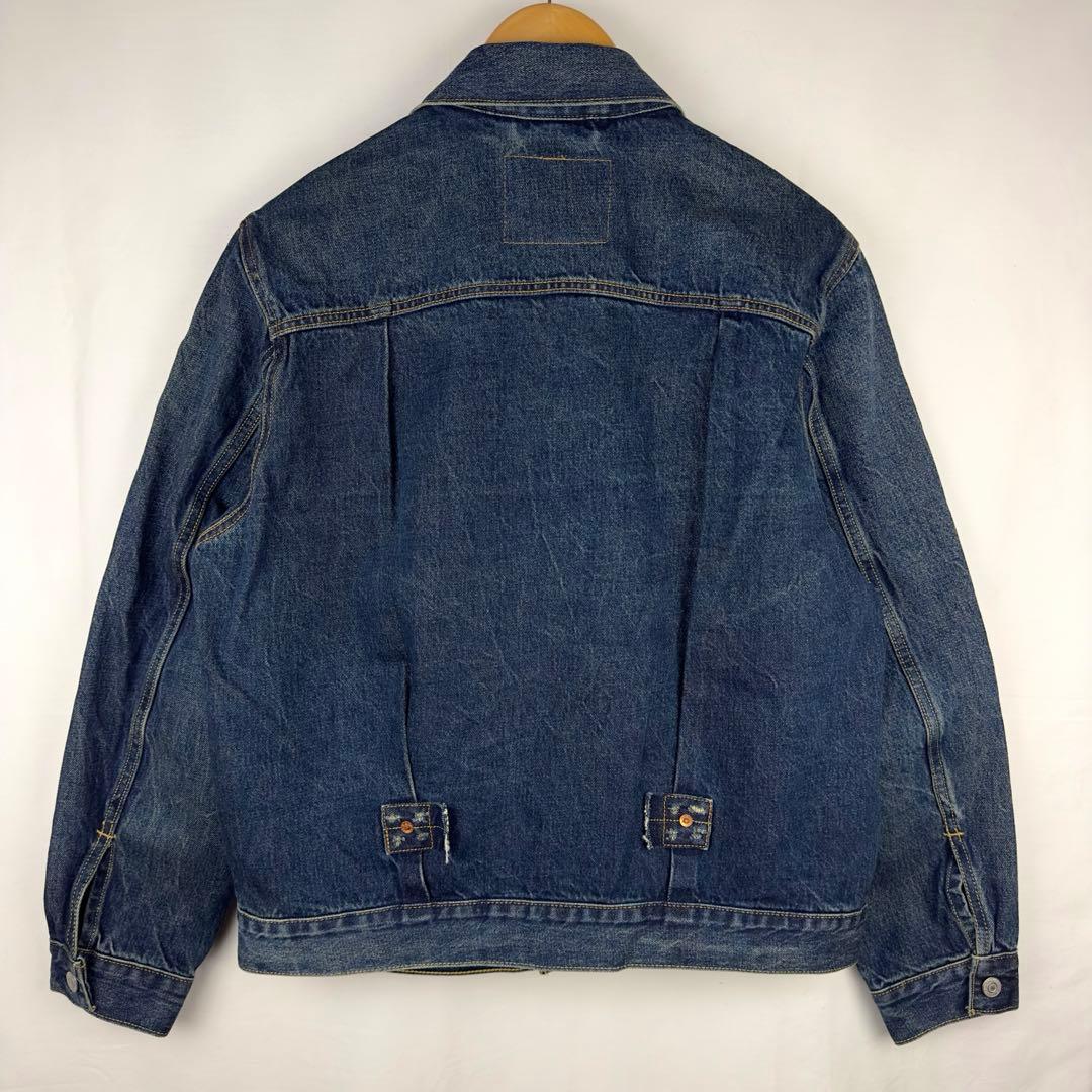 タグ付き LEVIS × EDIFICE 30周年 別注 1st Gジャン S