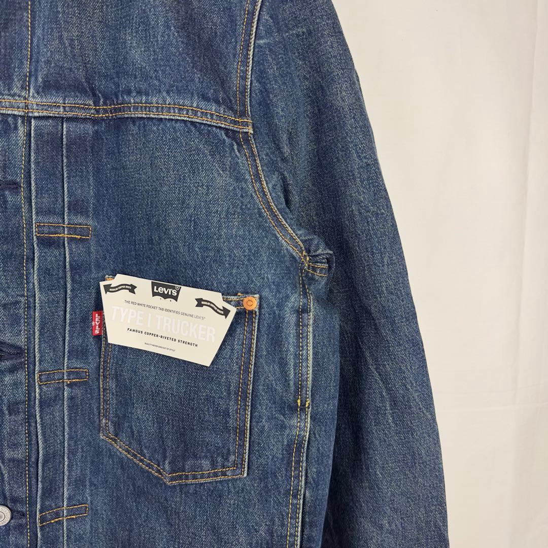 タグ付き LEVIS × EDIFICE 30周年 別注 1st Gジャン S
