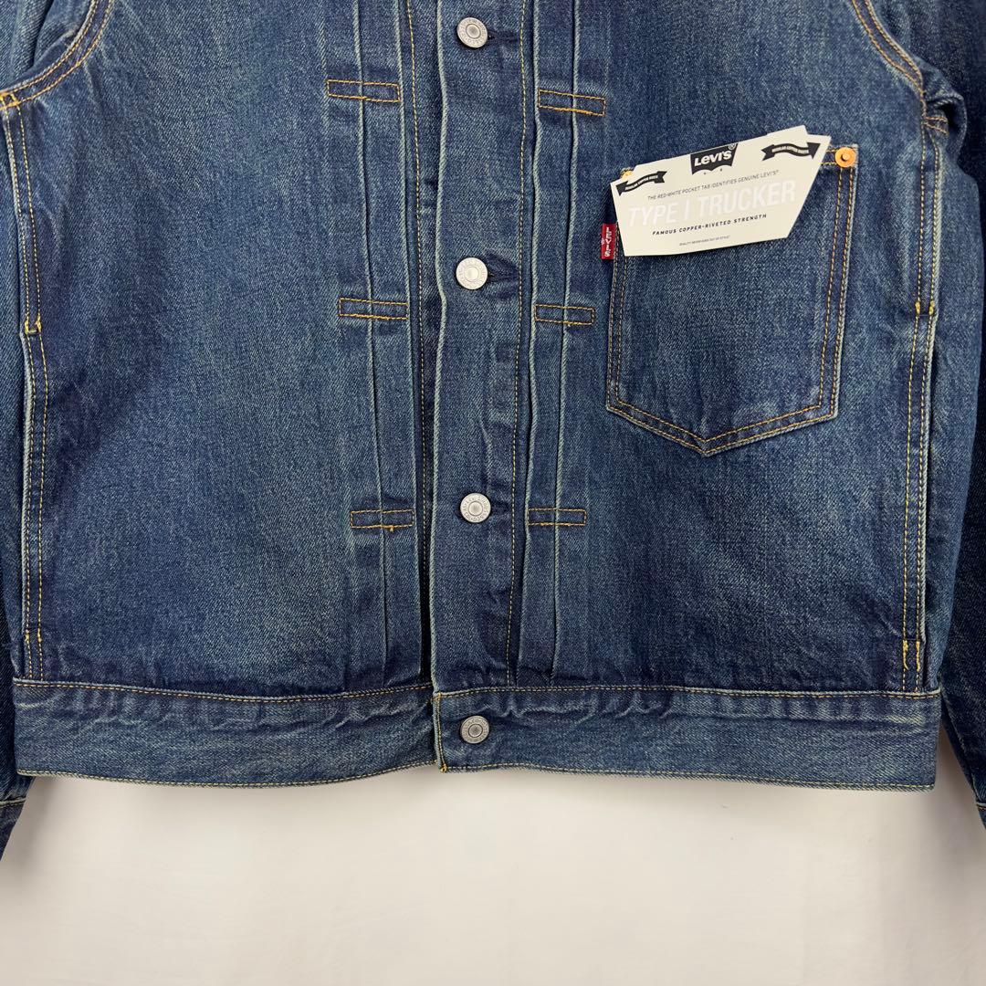 タグ付き LEVIS × EDIFICE 30周年 別注 1st Gジャン S