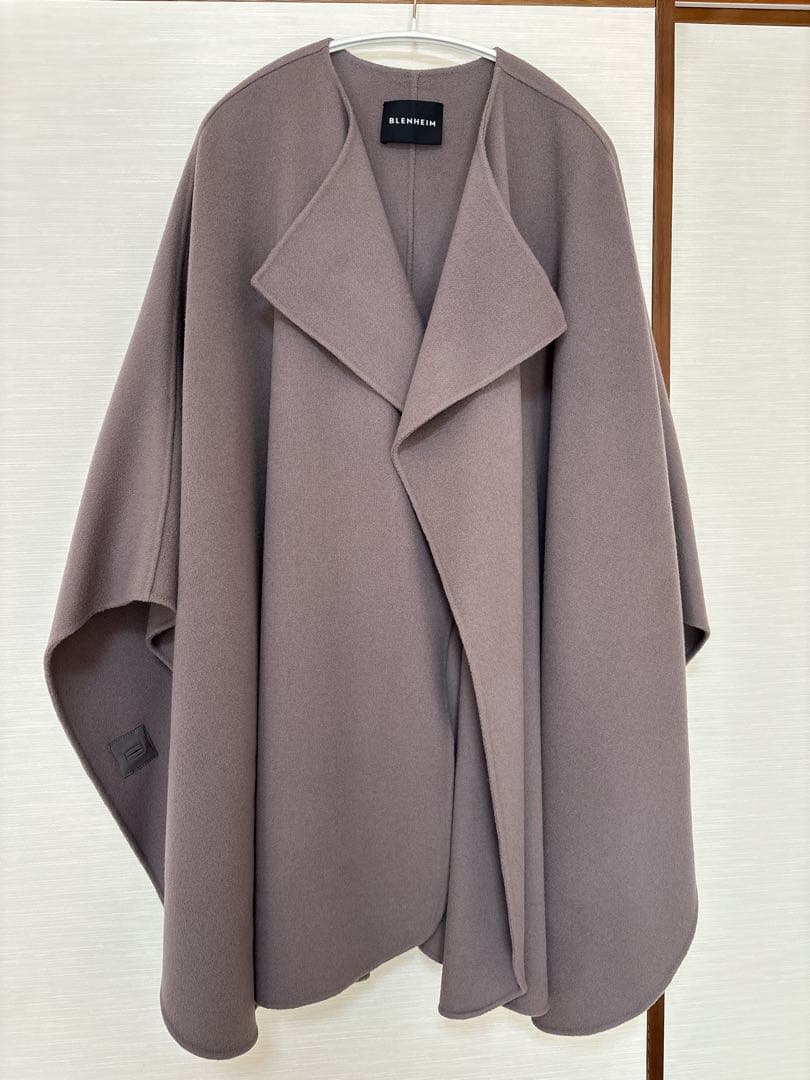 ★売切りの為価格変更★ 〈新品未使用〉m-i-d BLENHEIM ケープコート