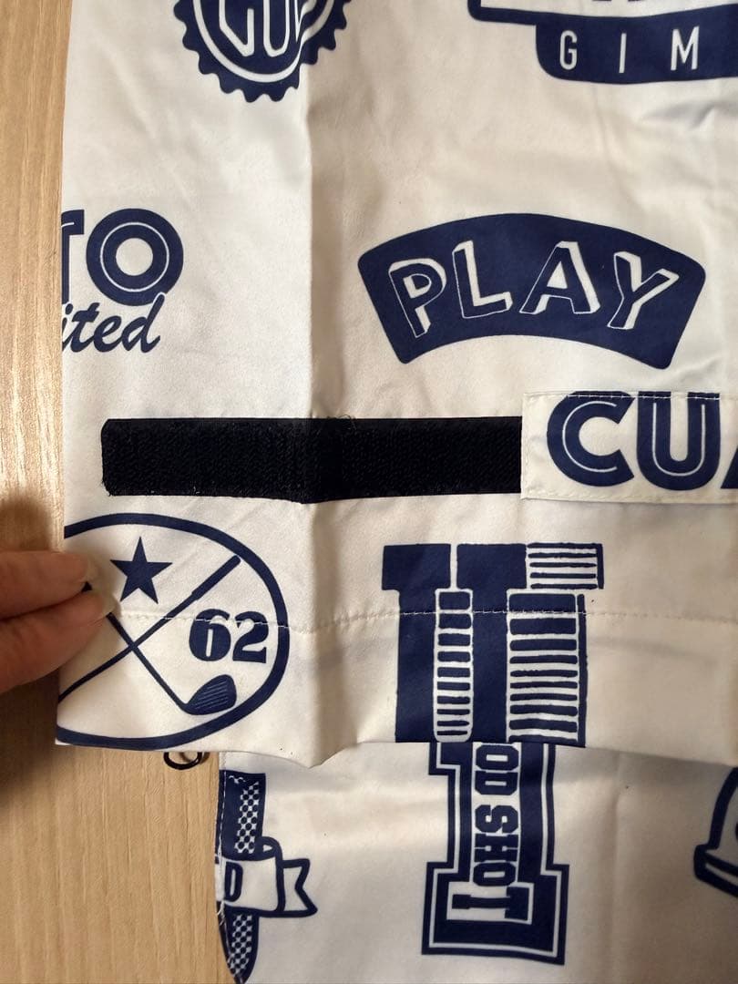 CUARTO UNITED ワッペン柄レインウエア/ワンピース　M