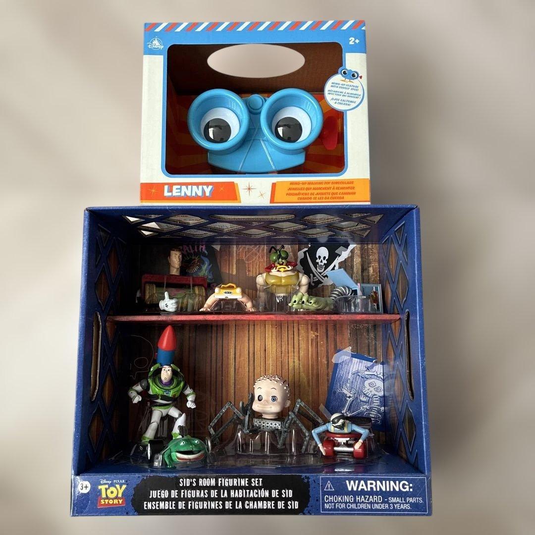 トイストーリー ディズニーストア シドの部屋 レニー 2点セット 新品未開封