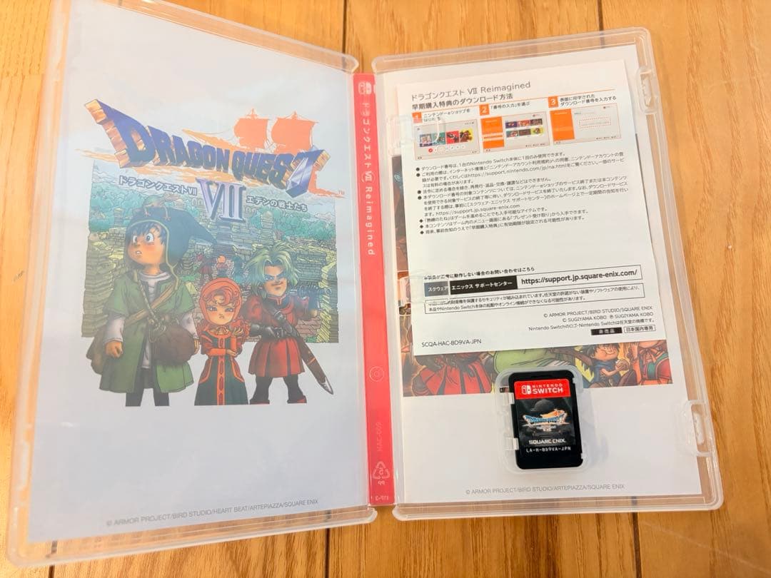 ドラゴンクエストⅦ Reimagined 特典　ピンズ スライム　セット