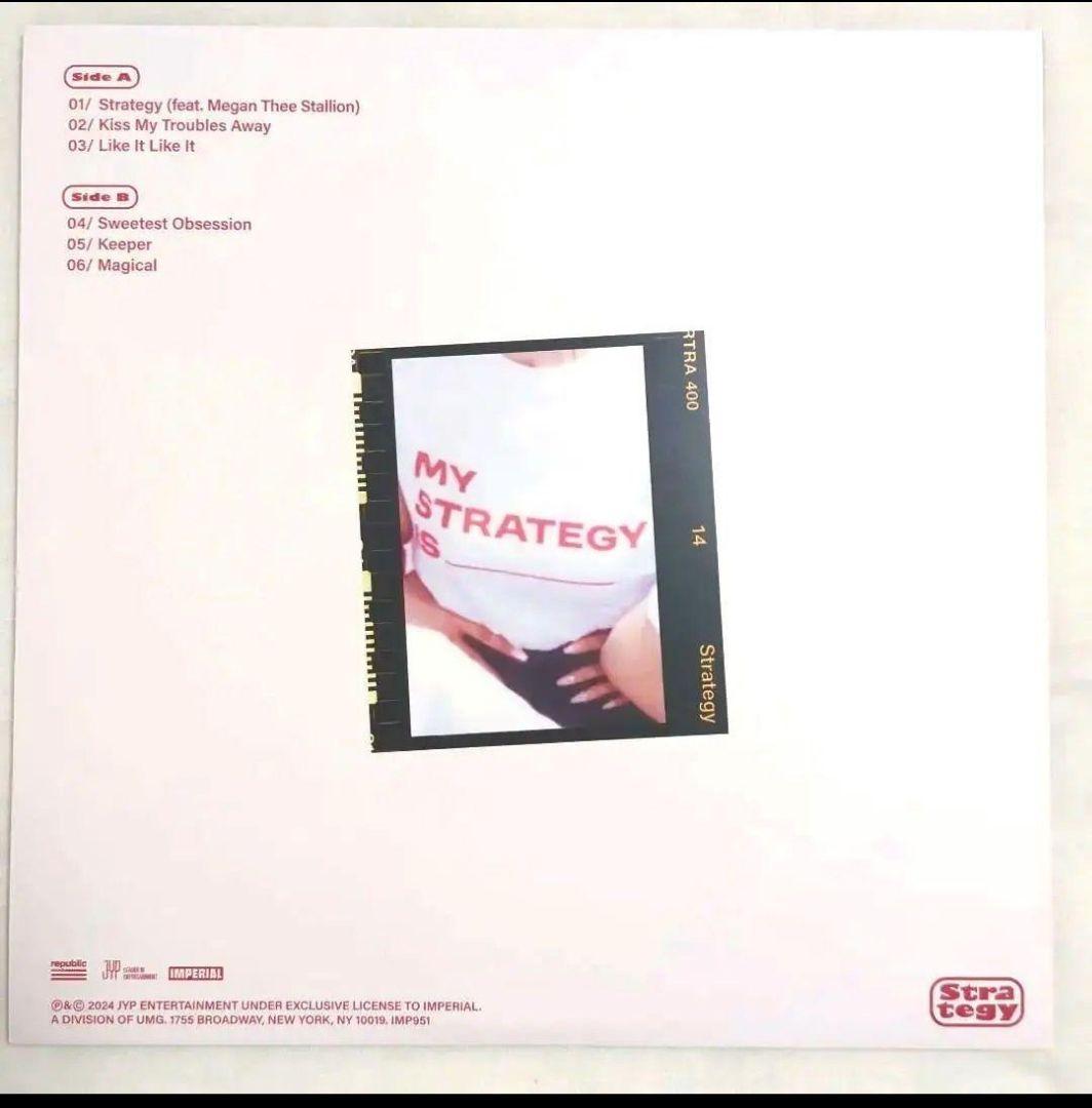 TWICE Strategy レコード 限定版 Peppermint Vinyl