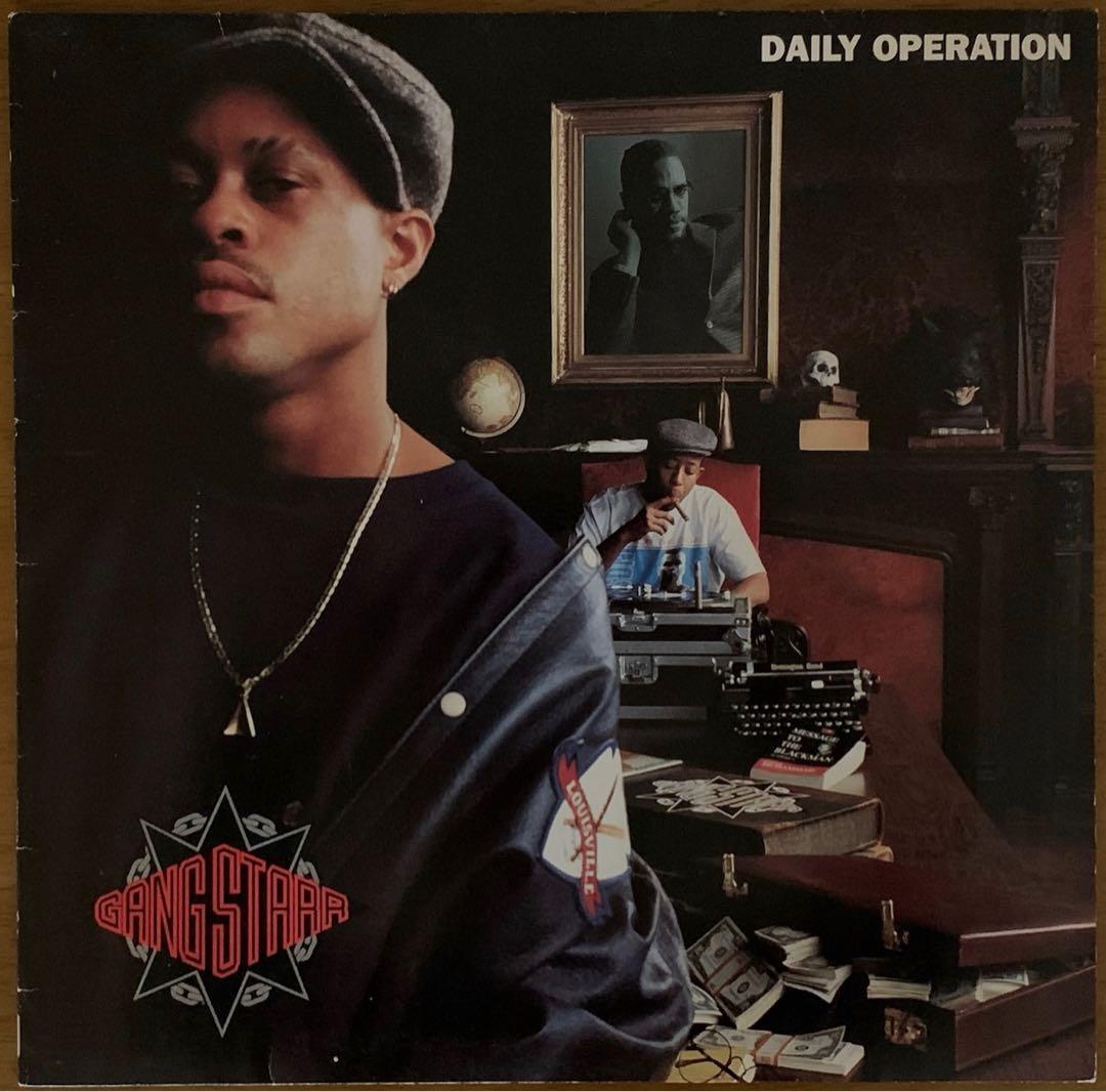 【中古LP】GANG STARR - DAILY OPERATION