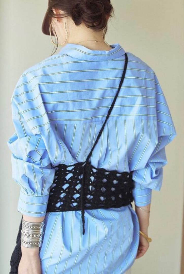oll kyoto Emma crochet bustier クロシェニット
