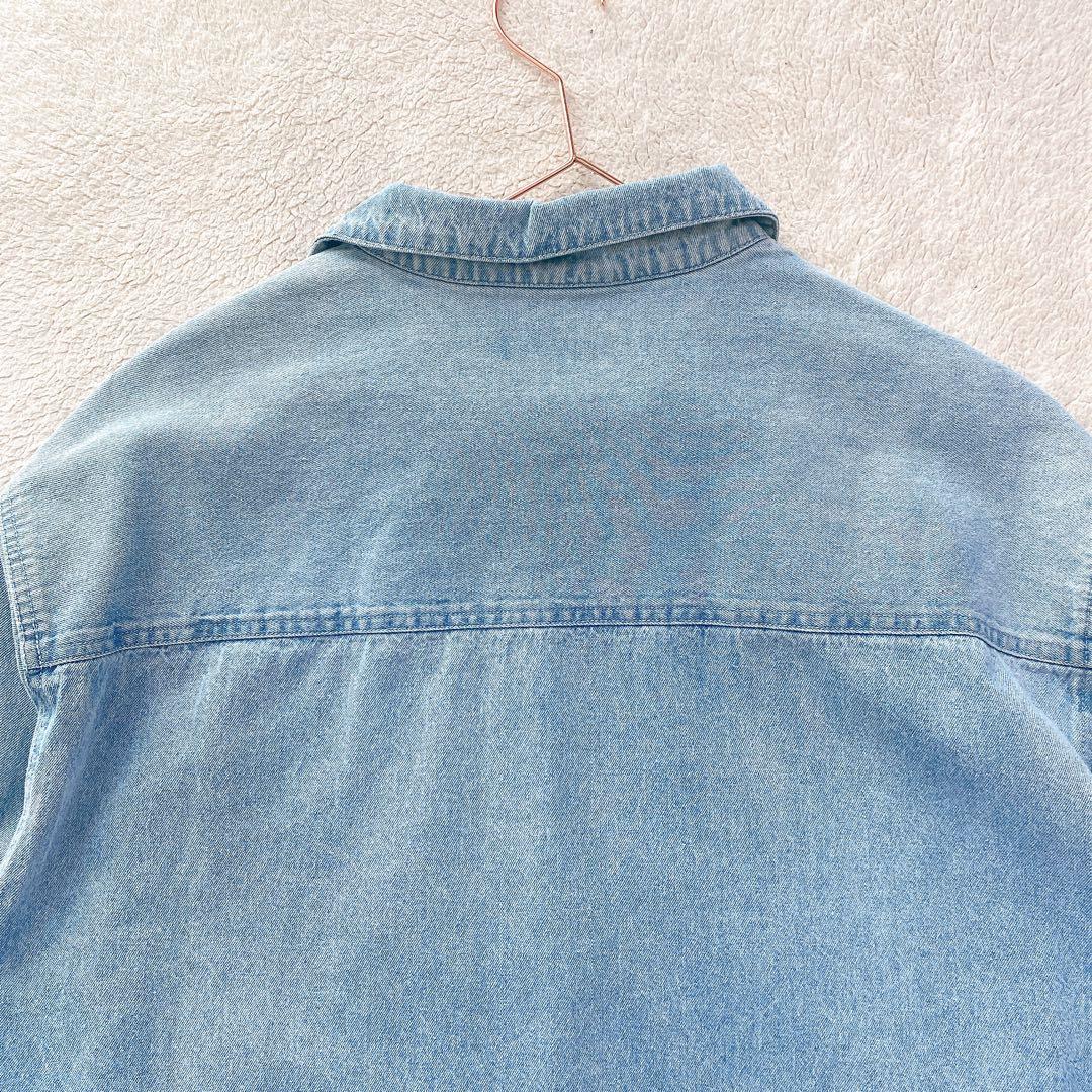 【Naptime.】美品　ナップタイム　デニムプルオーバージャケット　M