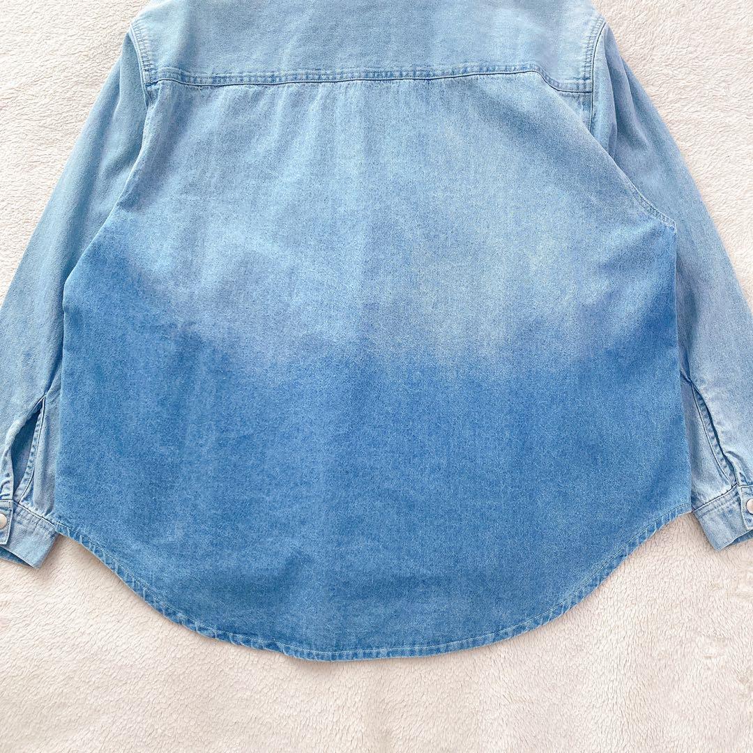【Naptime.】美品　ナップタイム　デニムプルオーバージャケット　M