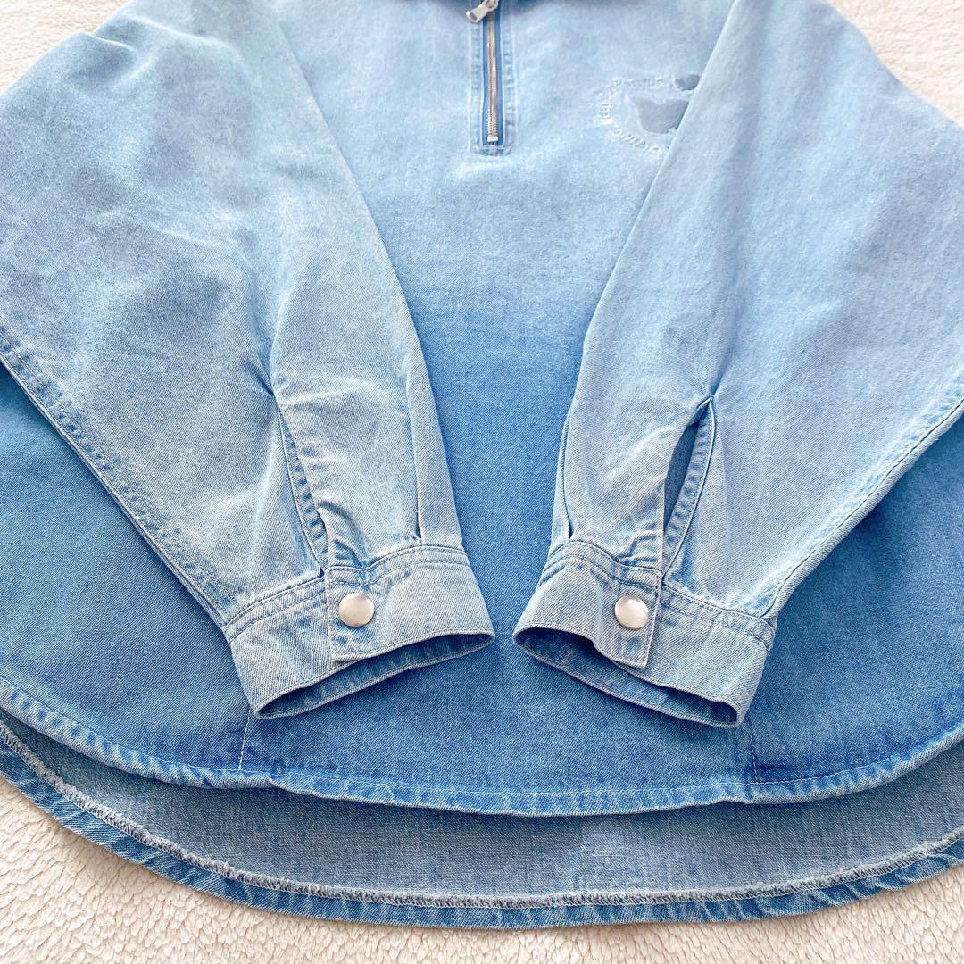 【Naptime.】美品　ナップタイム　デニムプルオーバージャケット　M