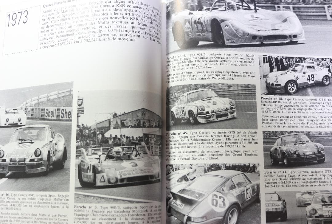 貴重　洋書　ル・マンのポルシェ1951～1983（仏語）翻訳版ではありません