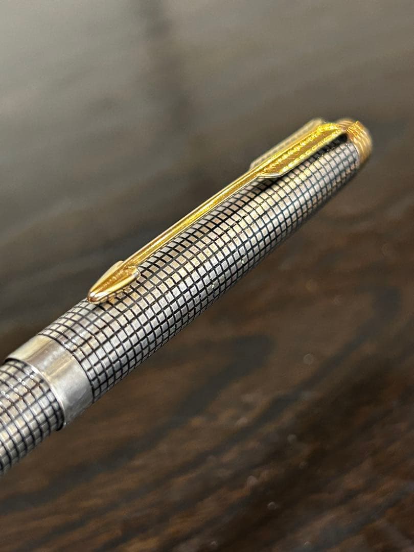 Parker シズレ ノック式ボールペン スターリングシルバー