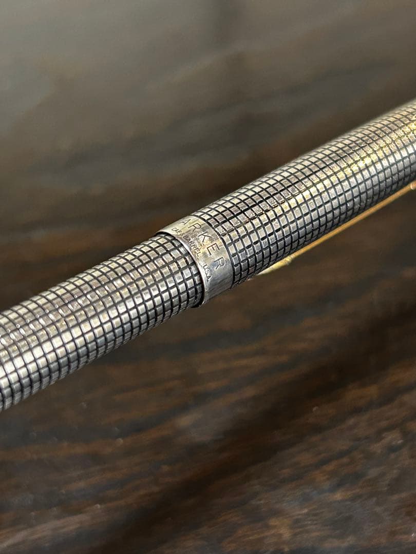 Parker シズレ ノック式ボールペン スターリングシルバー