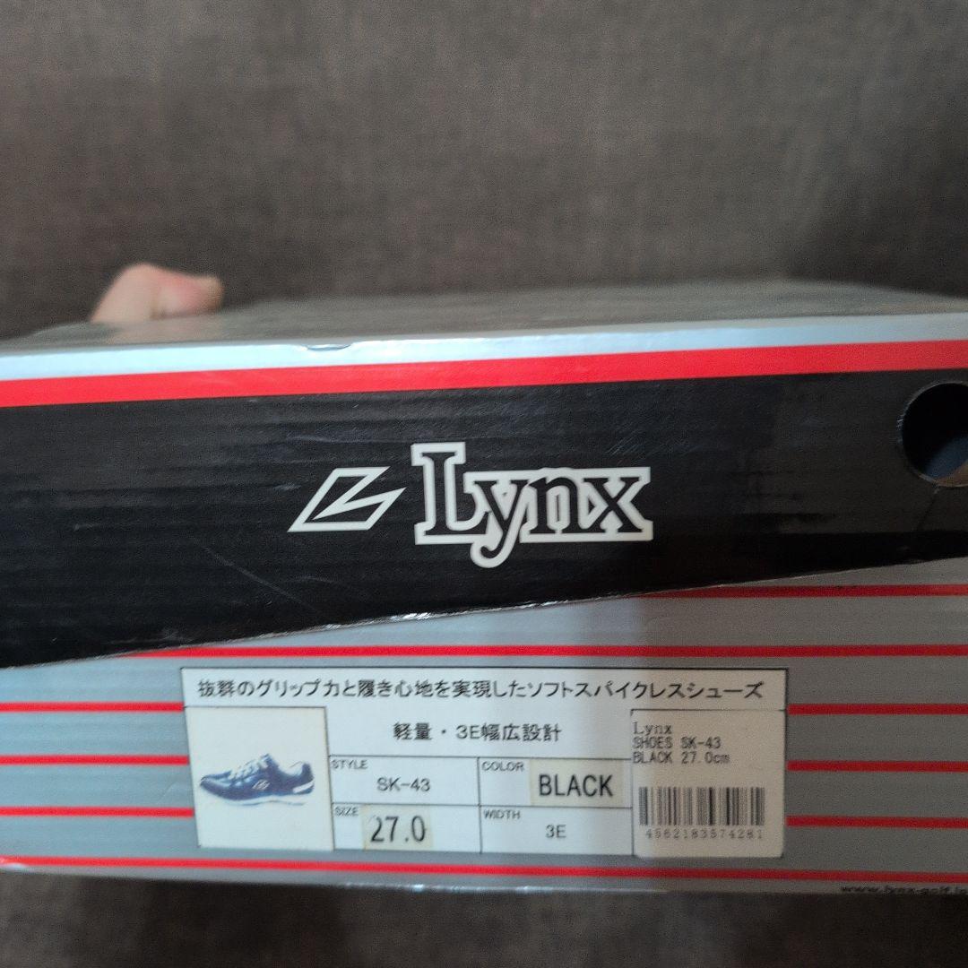 美品！LYNXスパイクシューズ