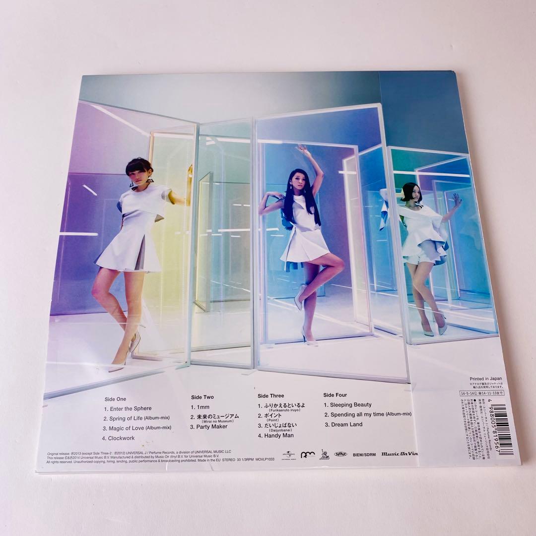 帯付 LPレコード Perfume / Level3 2枚組 Clear