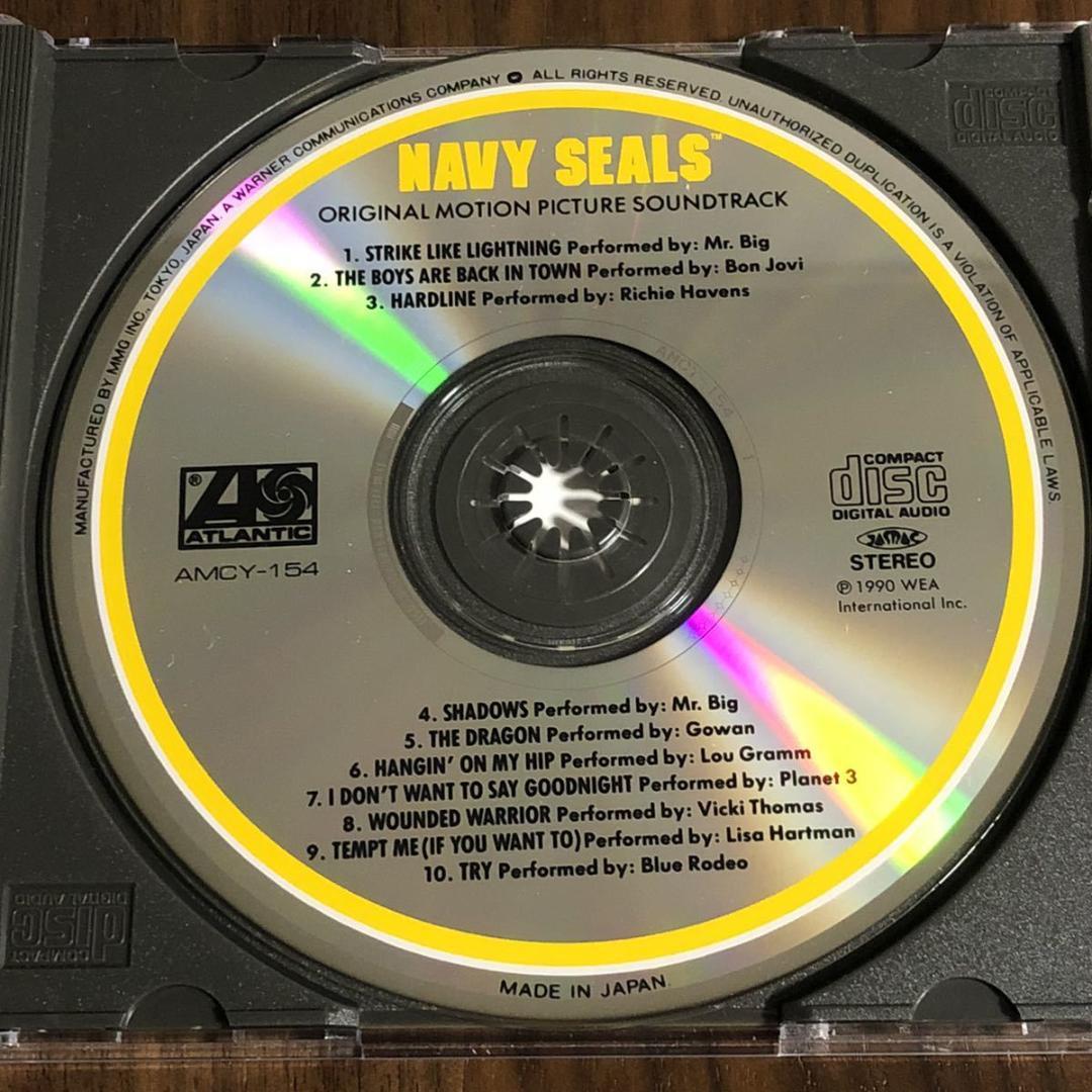 MR.BIG, Bon Jovi参加！帯付き！国内盤！NAVY SEALS