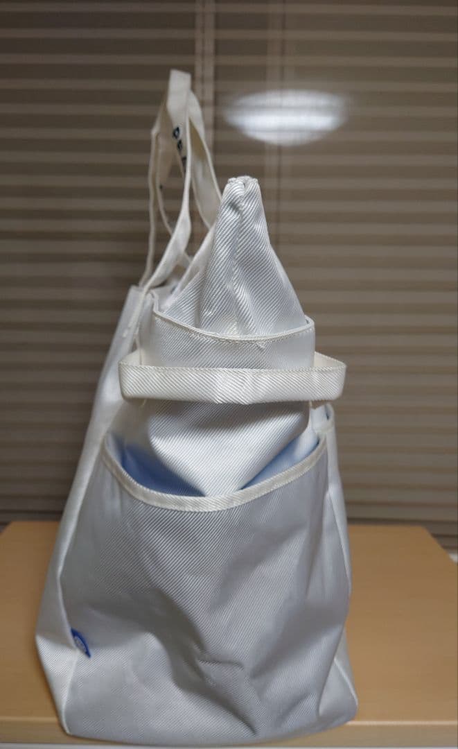 【中古品】PEARLY GATES ゴルフバッグ 大容量 ホワイト