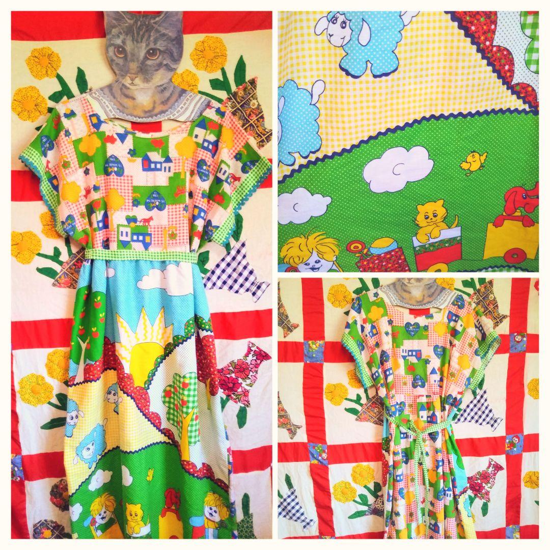 ♥♡専用♡70sVintage✽70sワンピース♥