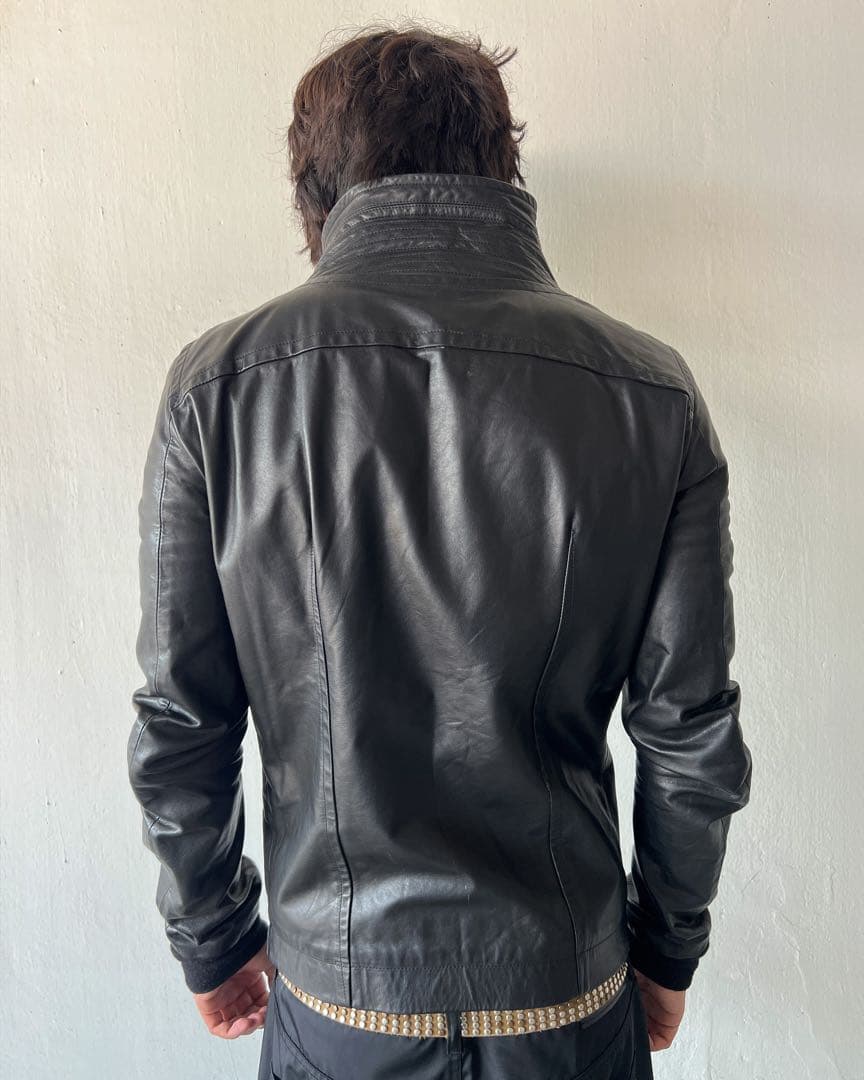 ジャケット・アウター Rick Owens 09FW CRUST leather jacket