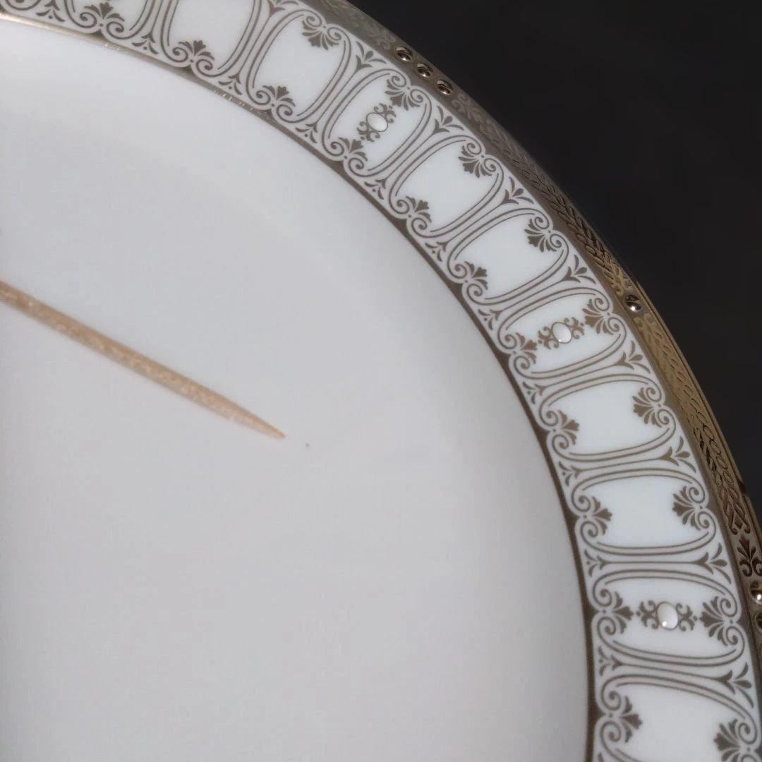 未使用 Noritake シャトレーヌプラチナ プレート 24cm 2枚ノリタケ