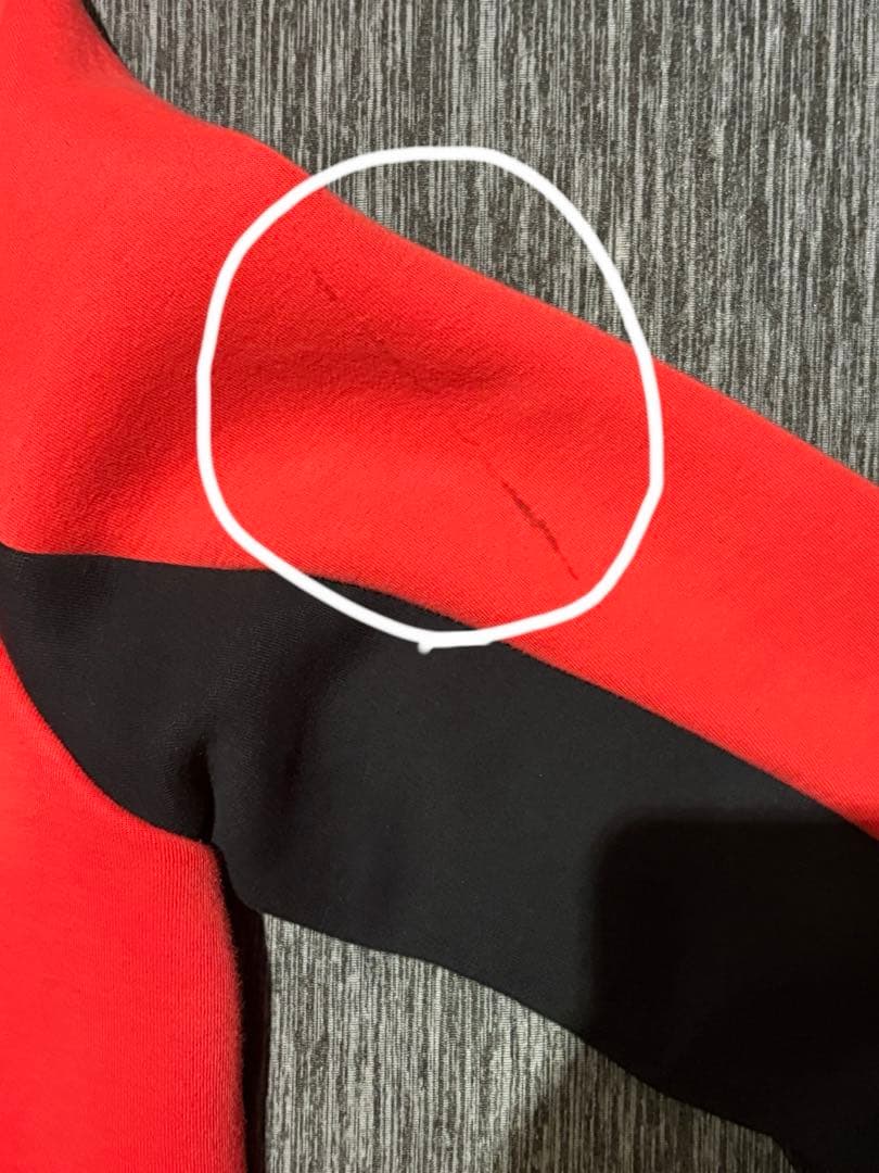 NIKE テックフリース　赤黒　S 正規品　希少品