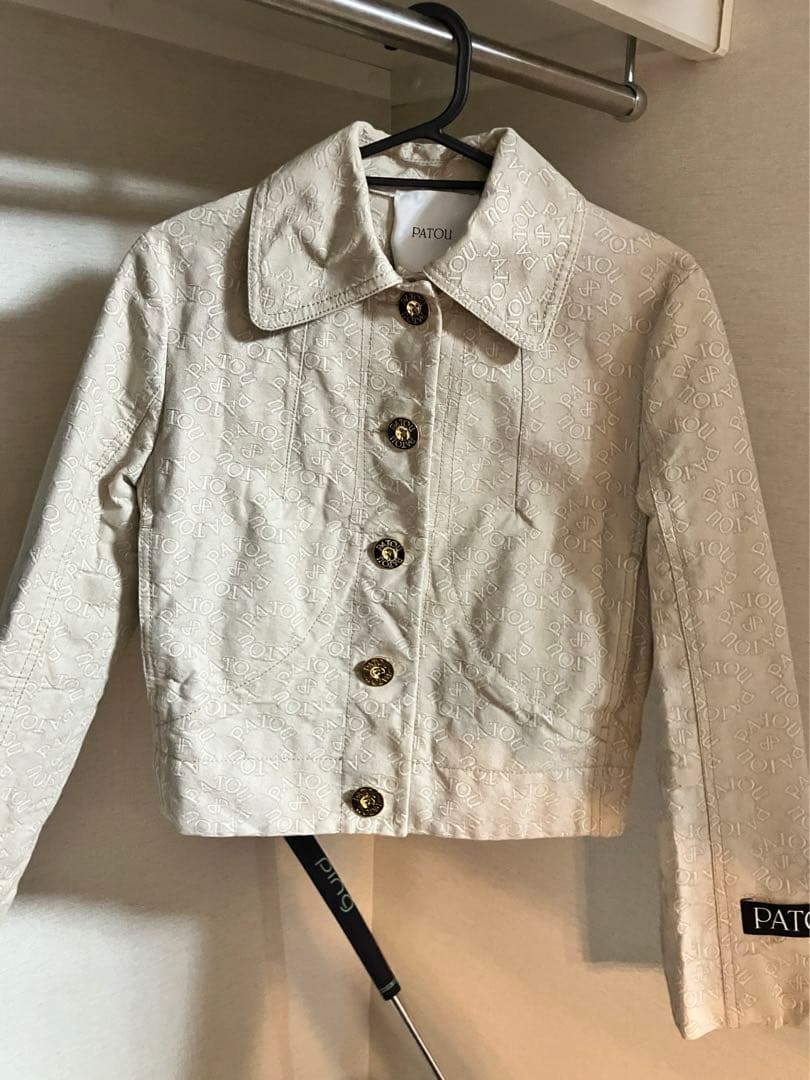 PATOU アイボリー ショートジャケット